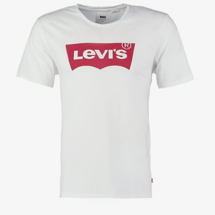 Levis Shirt white Logo