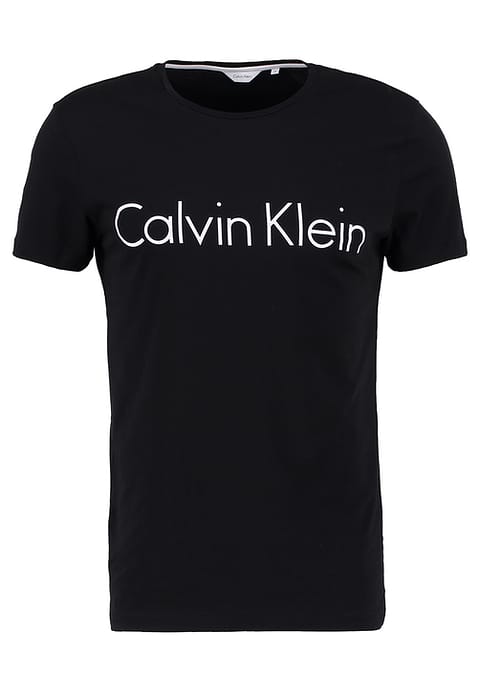 Calvin Klein T-Shirt schwarz Logo groß Männer